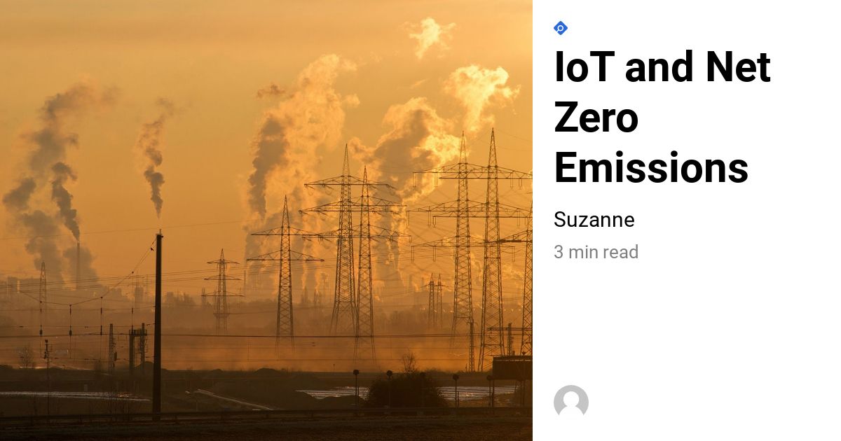 IoT and Net Zero Emissions - EVALAN