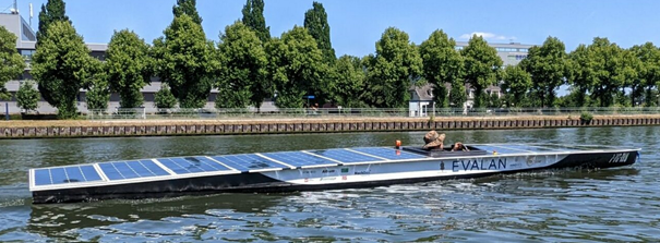 IoT connected Solar Boat